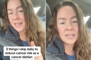 Oncology dietitian Nichole Andrews reveals three activities she avoids because she's worried they will raise her risk for colon and other cancers.