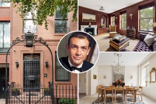 James Bond friend spy townhouse